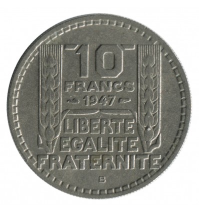 10 Francs Turin Petite Tête Quatrième République