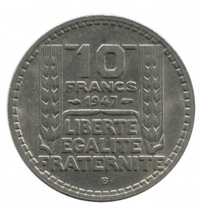 10 Francs Turin Petite Tête Quatrième République