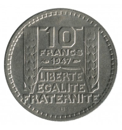 10 Francs Turin Petite Tête Quatrième République