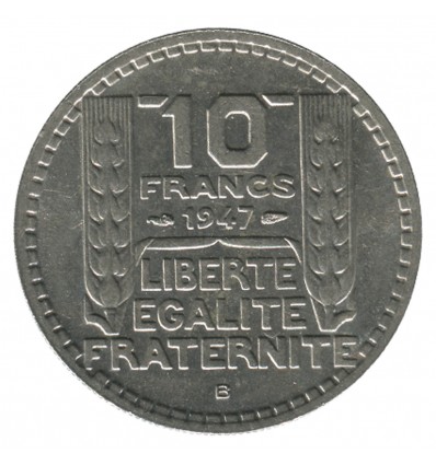 10 Francs Turin Petite Tête Quatrième République