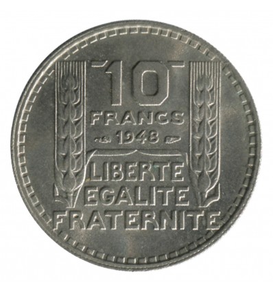 10 Francs Turin Petite Tête Quatrième République