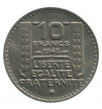 10 Francs Turin Petite Tête Quatrième République