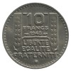 10 Francs Turin Petite Tête Quatrième République