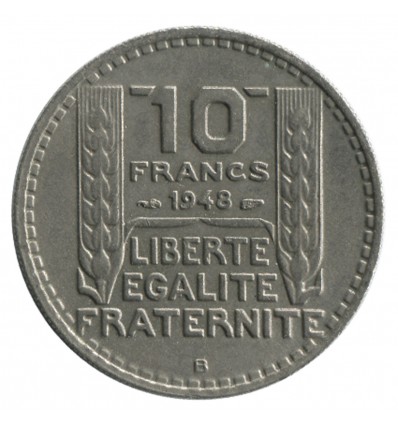 10 Francs Turin Petite Tête Quatrième République