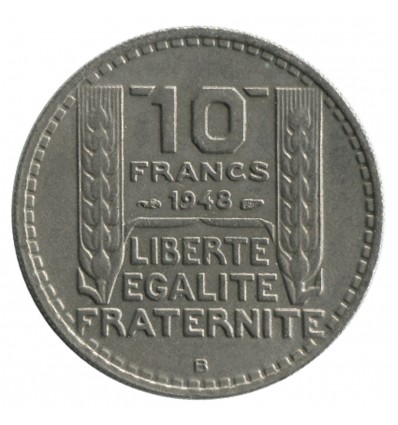 10 Francs Turin Petite Tête Quatrième République