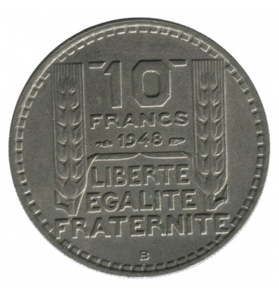 10 Francs Turin Petite Tête Quatrième République