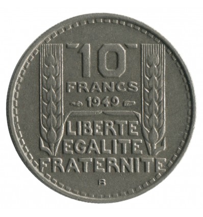 10 Francs Turin Petite Tête Quatrième République