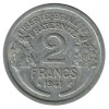 2 Francs Morlon Aluminium Etat Français