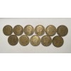 Série Complète 2 Francs Morlon Bronze Aluminium 1931 à 1941