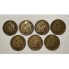 Série Complète 2 Francs Chambre de Commerce 1920 à 1926