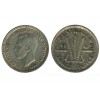 3 Pence Georges VI Australie Argent