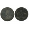 6 Pence Georges V Australie Argent