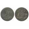 6 Pence Georges V Australie Argent