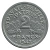 2 Francs Bazor Aluminium Etat Français