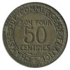 50 Centimes Chambre de Commerce Troisième République