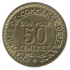 50 Centimes Chambre de Commerce Troisième République