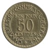 50 Centimes Chambre de Commerce Troisième République