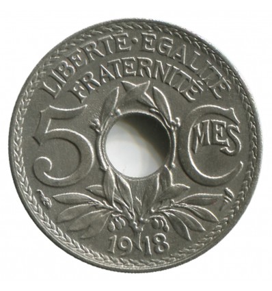 5 Centimes Lindauer Grand Module Troisième République