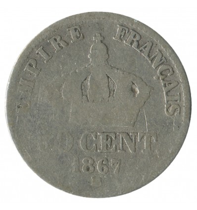 50 Centimes Napoléon III Tête Laurée Second Empire