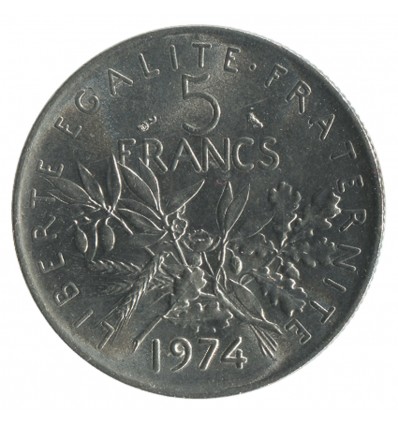 5 Francs Semeuse Nickel