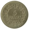 5 Francs Lavrillier Bronze Aluminium Troisième République