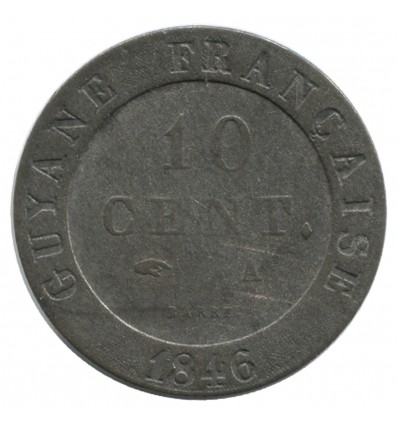 10 Centimes - Guyane