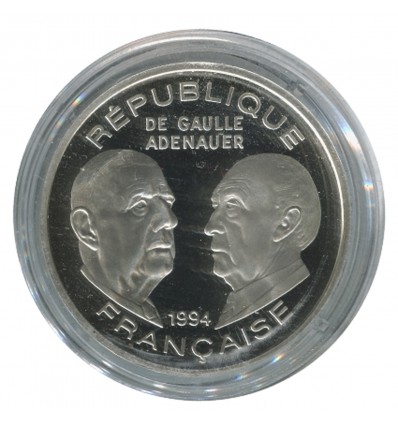 100 Francs Général De Gaulle - Adenauer