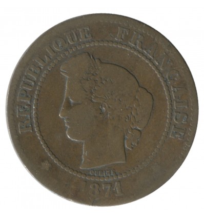 5 Centimes Cérès Troisième République