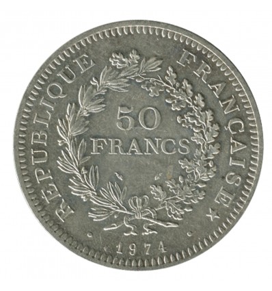 50 Francs Hercule Variété Avers de la 20 Francs