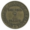 2 Francs Chambre de Commerce Troisième République