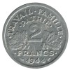 2 Francs Bazor Aluminium Etat Français