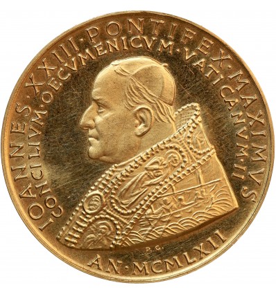 Médaille Or Jean XXIII Conseil Oecuménique - Vatican
