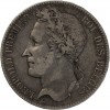 5 Francs Leopold Ier Tête Laurée - Belgique Argent