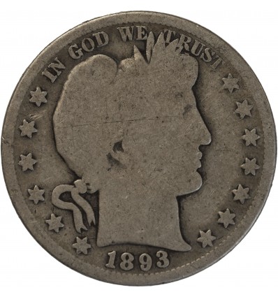 1/2 Dollar Barber - Etats-Unis Argent