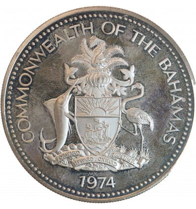 5 Dollars - Bahamas Argent