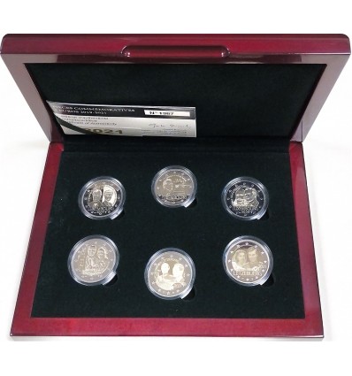 Coffret de 2 Euros B.E. Luxembourg 2019-2021