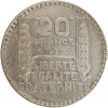 20 Francs Turin Argent