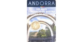 2 Euros Commémoratives Andorre 2021 - Meritxell