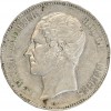 5 Francs Leopold Ier Tête Nue - Belgique Argent