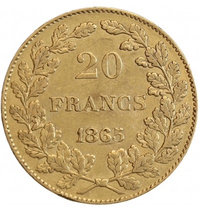 20 Francs Leopold Ier - Belgique