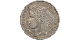2 Francs Cérès Avec Légende Troisième République
