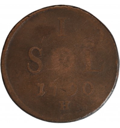 1 Sol Leopold II - Luxembourg