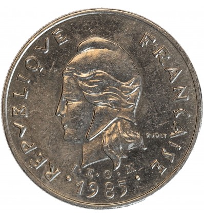 10 Francs - Polynésie