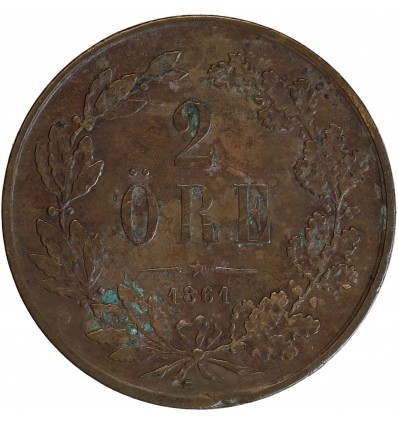 2 Ore Charles XV - Suède
