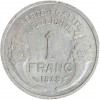 1 Franc Morlon Aluminium Quatrième République