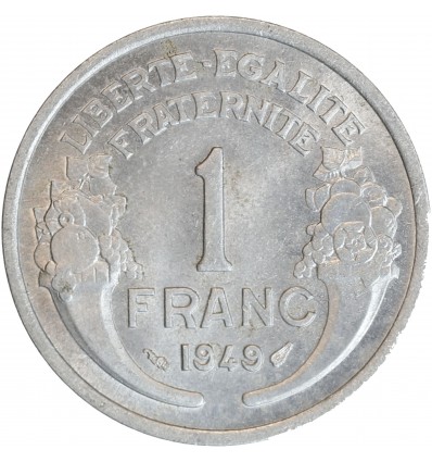 1 Franc Morlon Aluminium Quatrième République