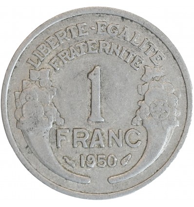 1 Franc Morlon Aluminium Quatrième République