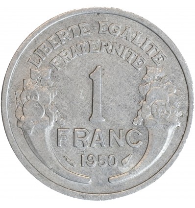 1 Franc Morlon Aluminium Quatrième République
