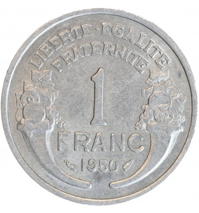 1 Franc Morlon Aluminium Quatrième République