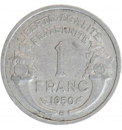 1 Franc Morlon Aluminium Quatrième République